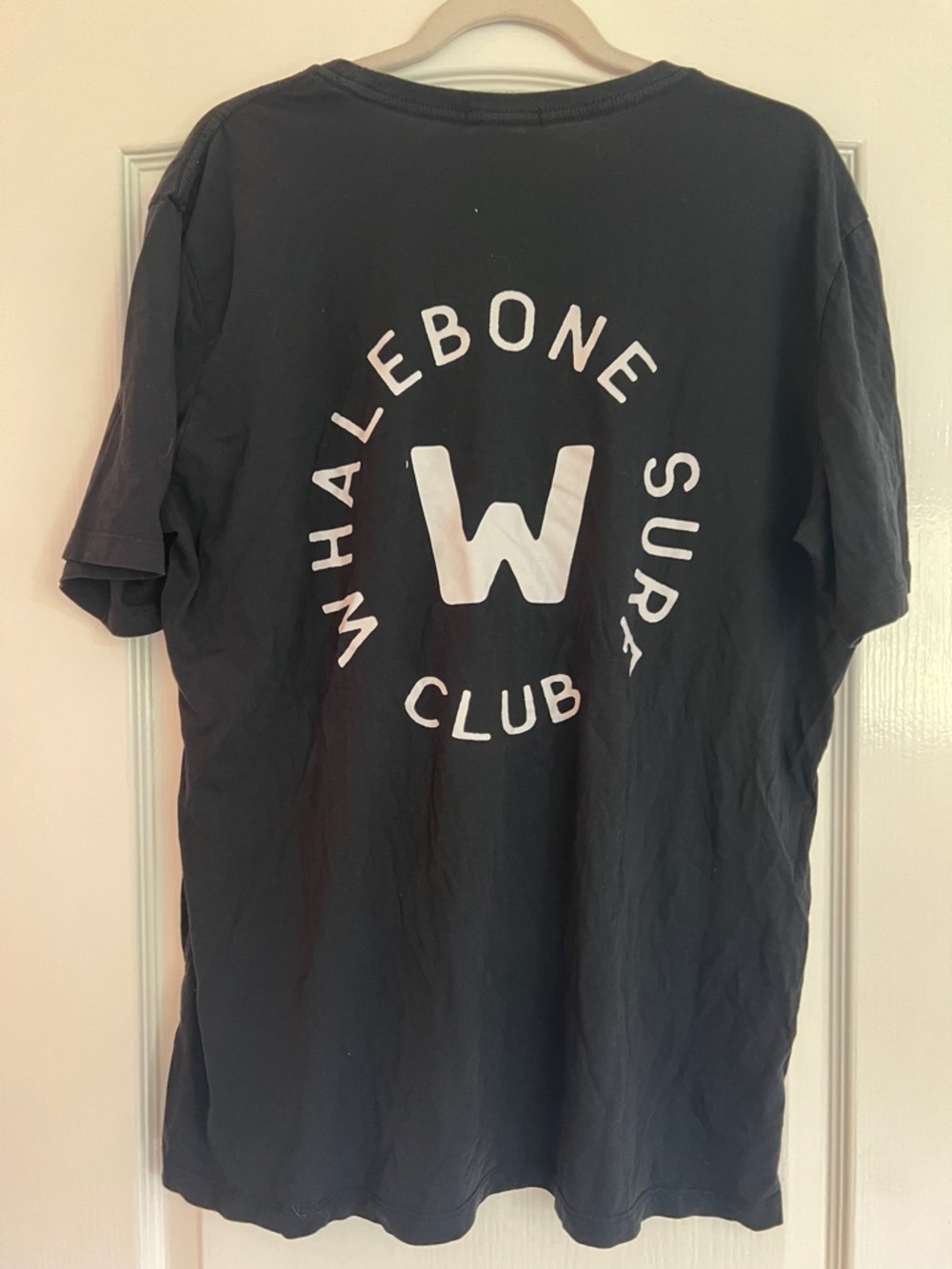 Whalebone Surf Club Soft Black Men's Short-Sleeve Tee XL - Picture 5 of 5